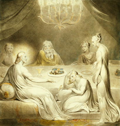 William_Blake_1757-1827_Martha_and_Mary